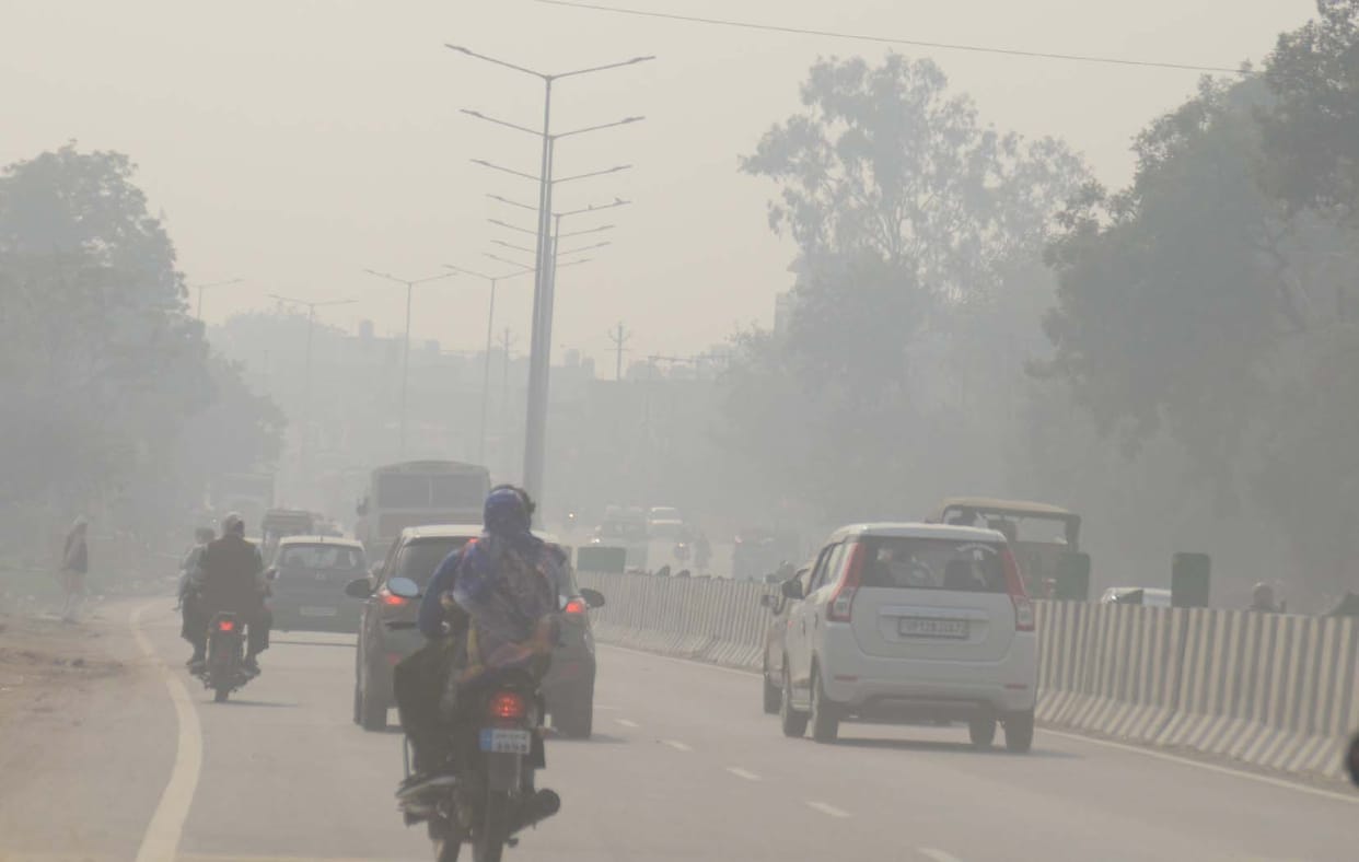 Pollution started increasing again, AQI reached 357
