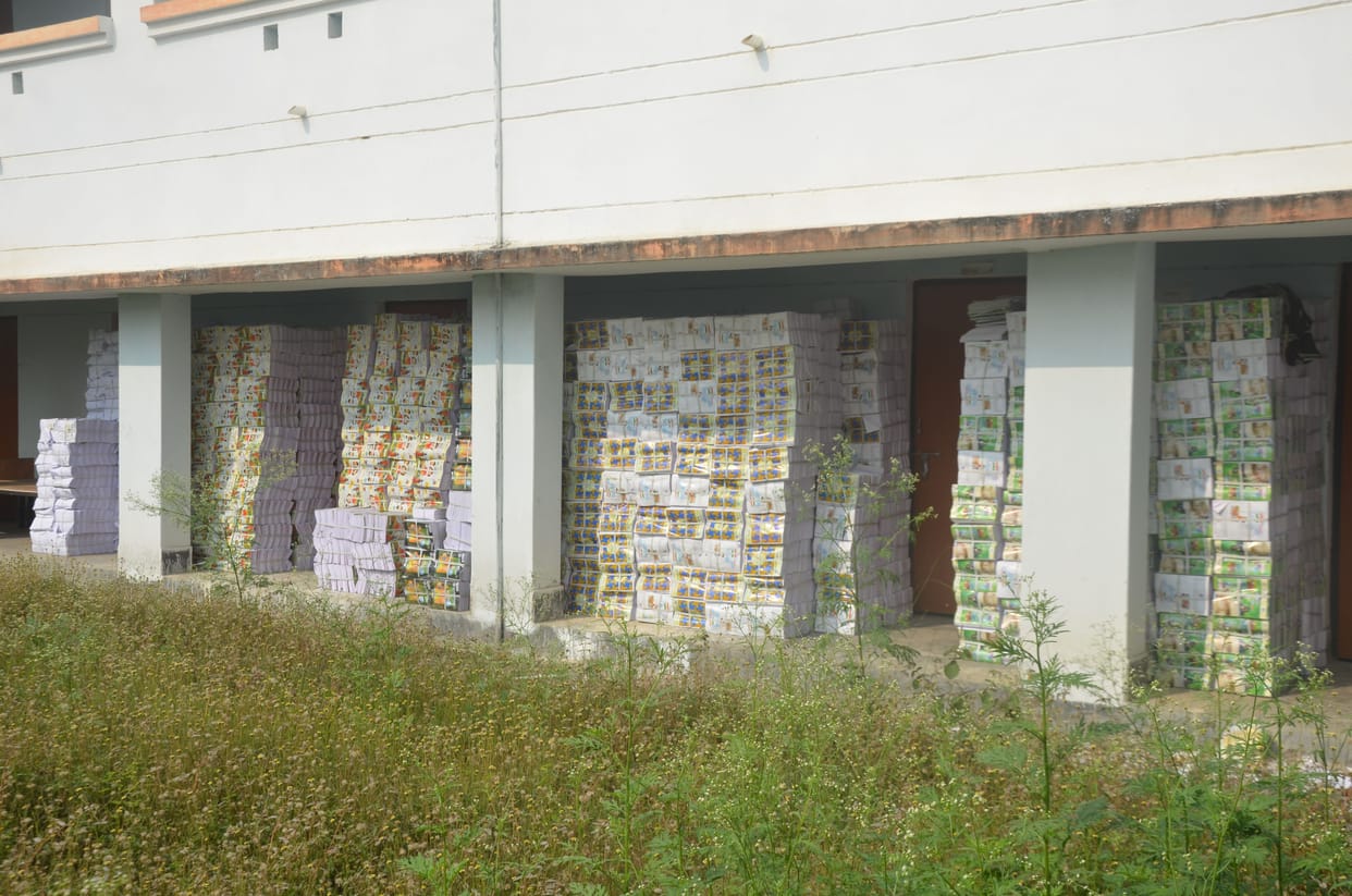 Books did not reach schools after five months
