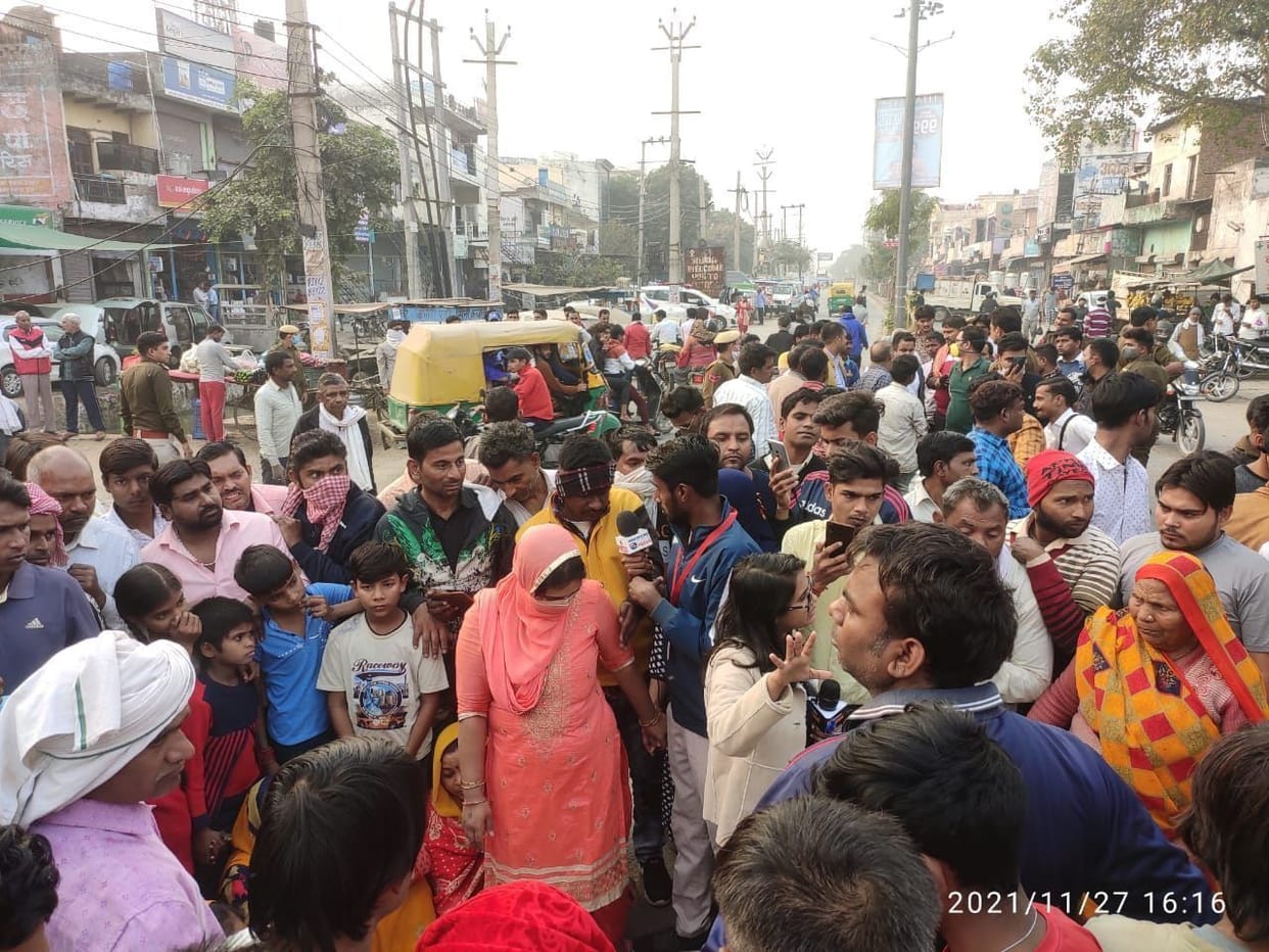 The fire was started by sprinkling petrol on brother-in-law, died in the hospital