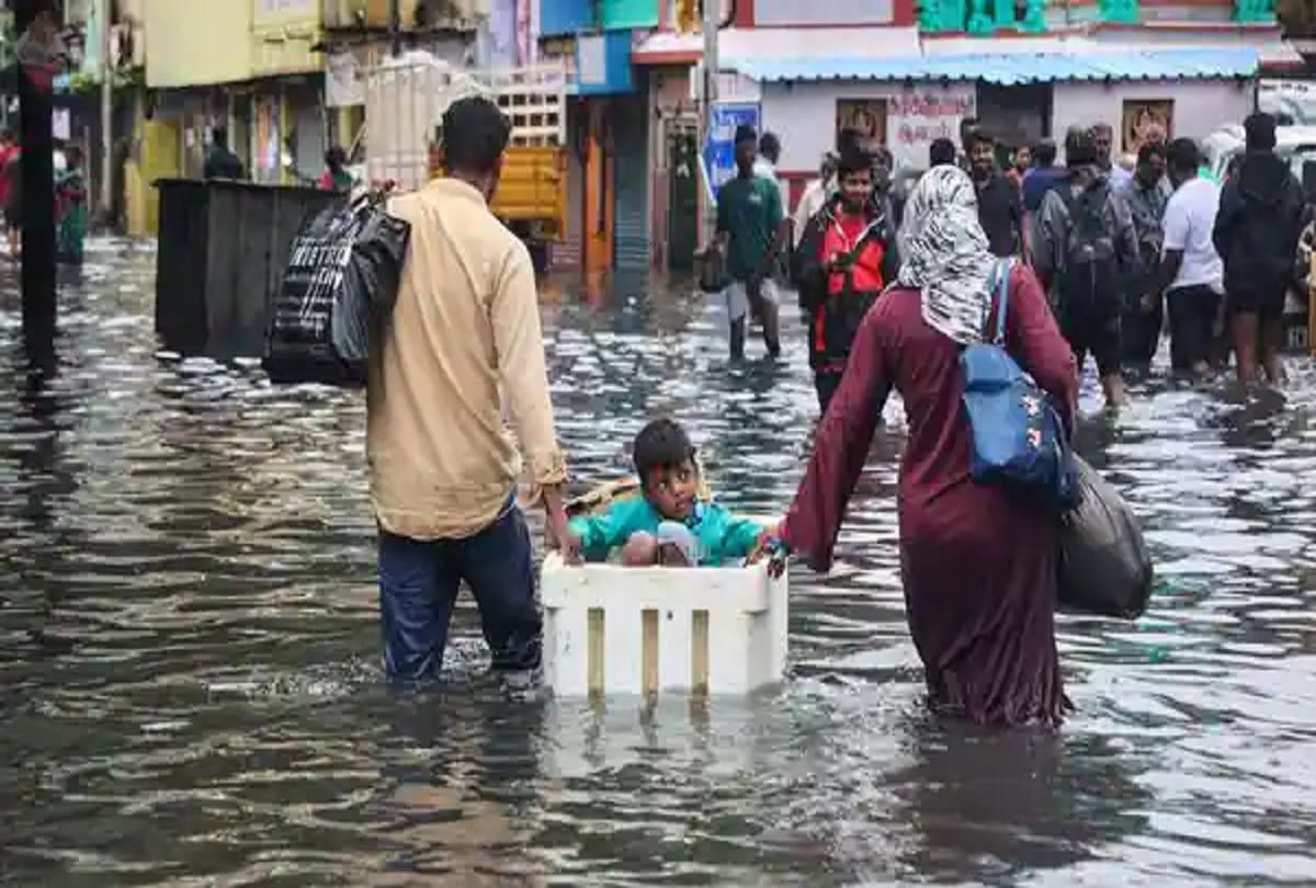 Heavy rain expected in Tamil Nadu and Andhra Pradesh today 27 november, IMD issues red alert