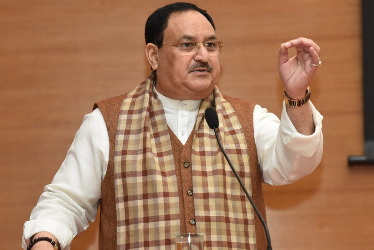 BJP National President JP Nadda visit basti for UP election 2022