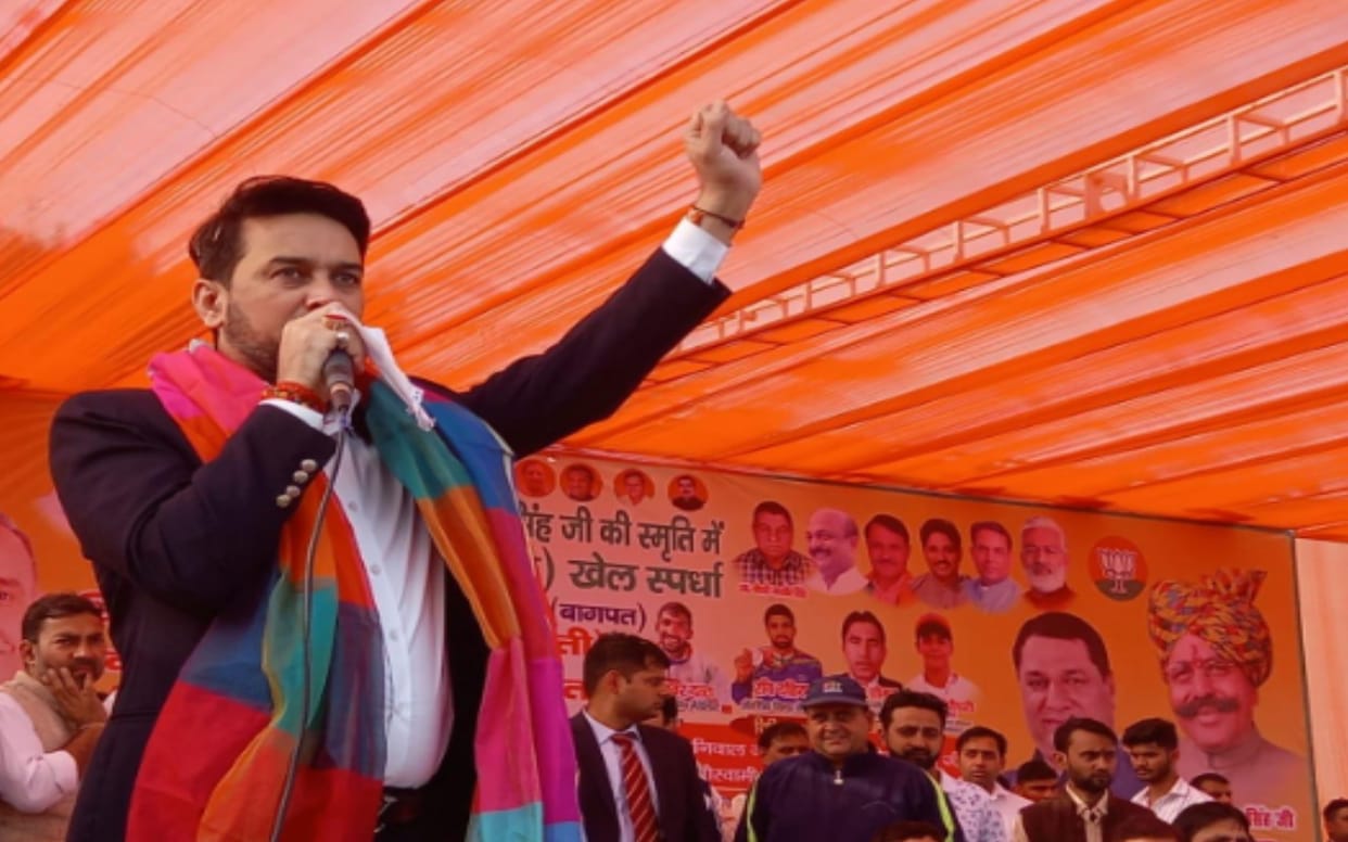 Those with fire in their belly and sense to achieve something, those are winning medals for India : Sports Minister Anurag Thakur in Baghpat