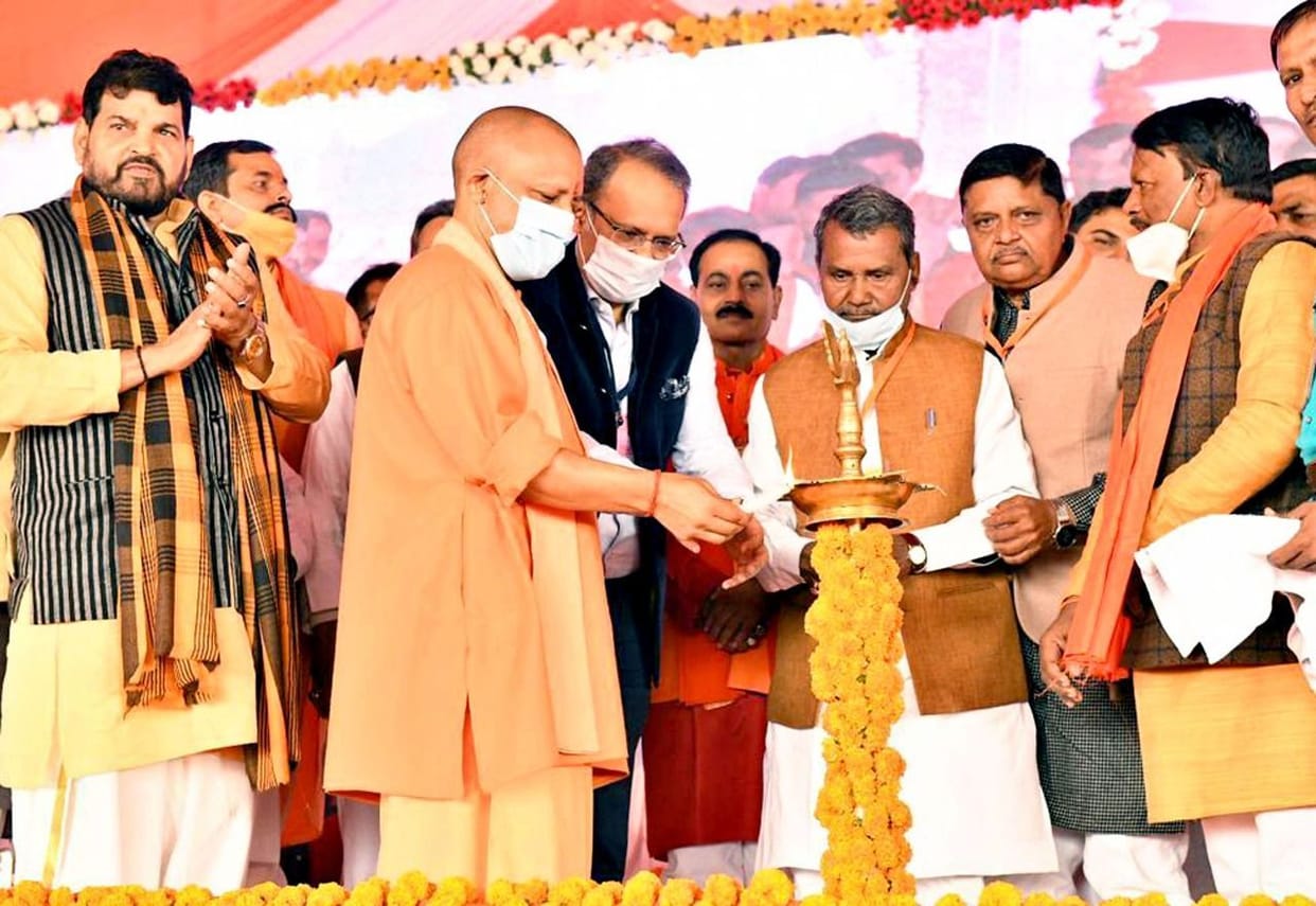 Food of poor used to go to Saifai in SP government: Yogi