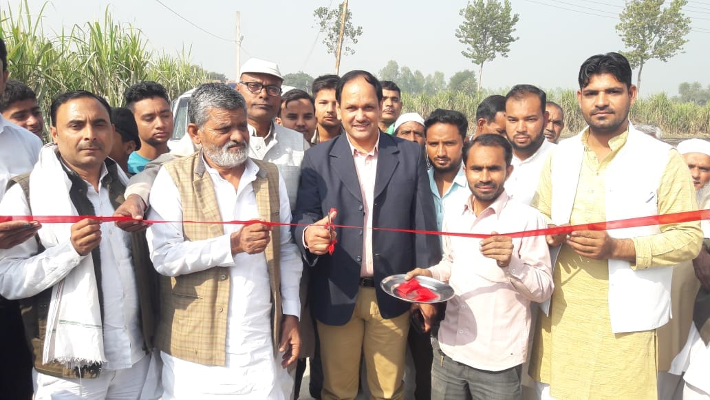 Omprakash gave the land, opened the way to Ghalibpur