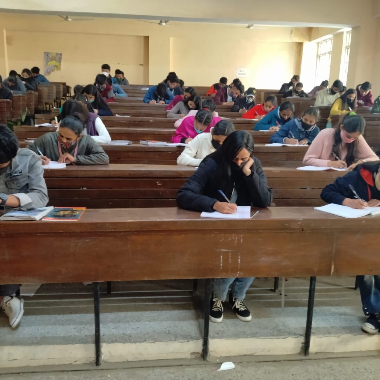 pg college student take constitution oath
