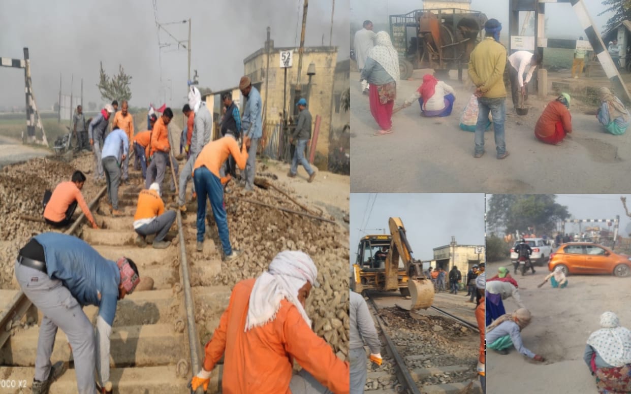 Meerut: October 18, Mohidinpur-Kharkhoda gate will be closed from eight o'clock, railways will change the trac