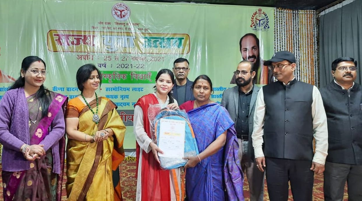 Rana Hijab increased the pride of the district in the state youth festival