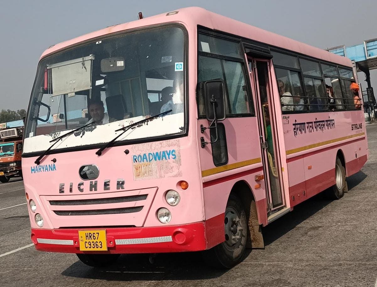 ...and the pink bus ran for the girl students