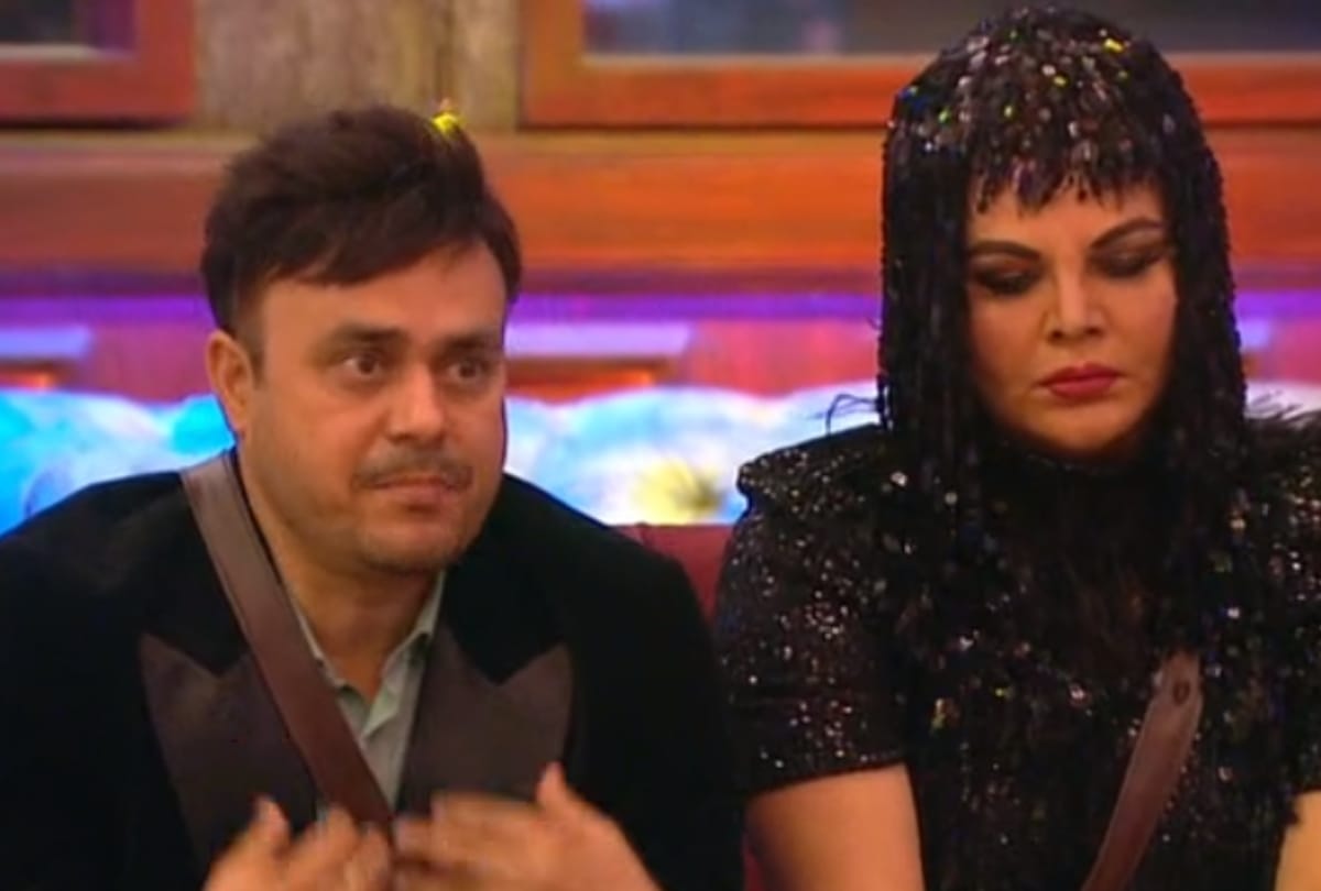 Bigg Boss 15 Rakhi Sawant had a fight with husband Ritesh after the ticket to finale task and she said  does not support me