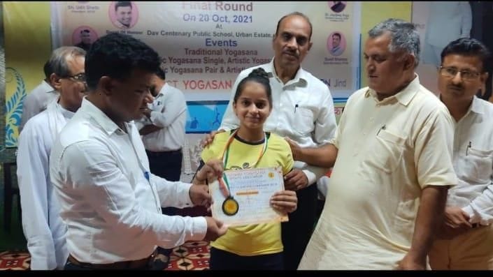 Outstanding performance in yoga, Brara's smile will now make history in Khelo India Khela