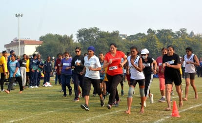 Haryana's 100 year old Rambai ran with three generations, took part in long jump in varanasi