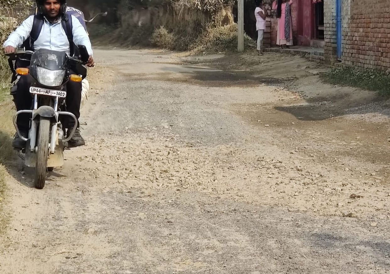 Only 20 percent of the roads are potholed