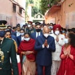 परमार्थ निकेतन पहुंचे राष्ट्रपति रामनाथ कोविंद