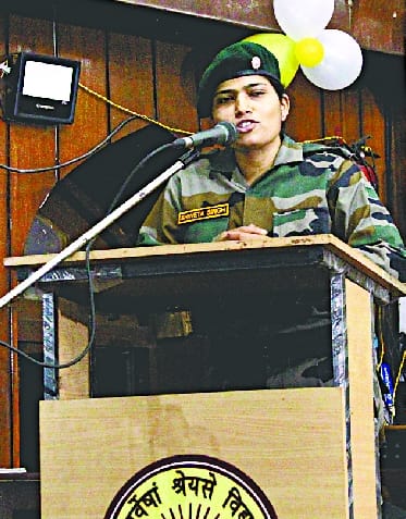 Cadets should also pay full attention to studies with NCC