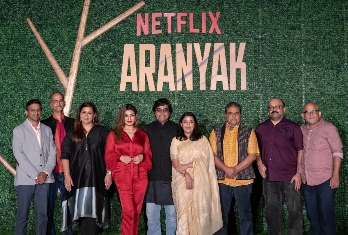 Raveena Tandon debut web series Aranyak Trailer released on Netflix