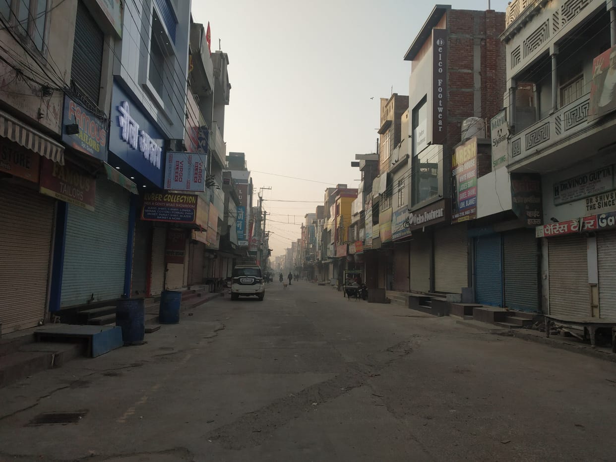 Claims to remove encroachment fail everyday, the market is open in the morning and there is no place to walk in the evening