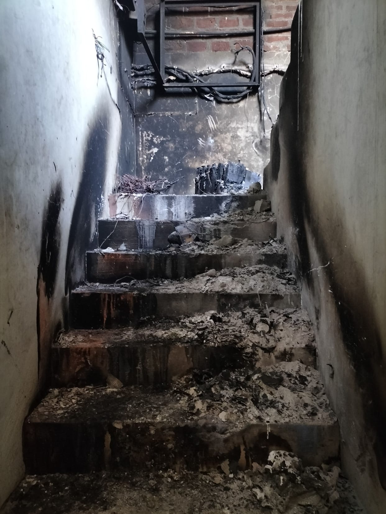 Fire in Bakary of Kashipur