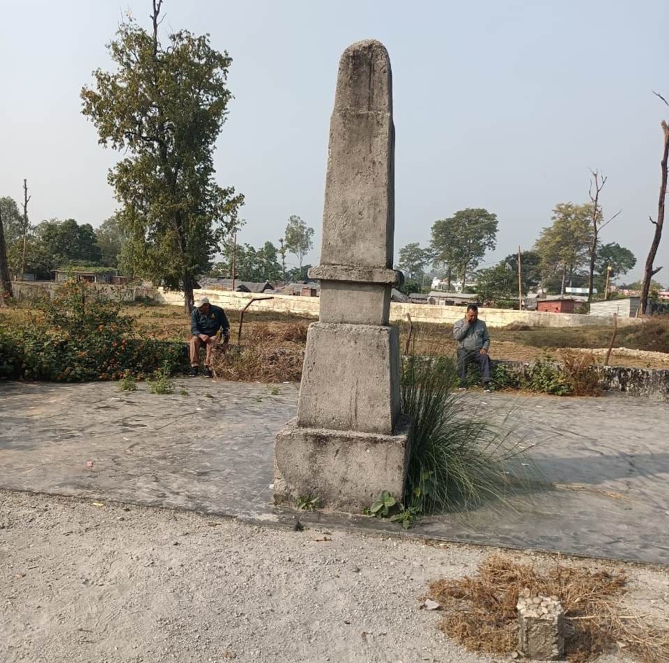 Saheed Sainik Memorial in banbasa