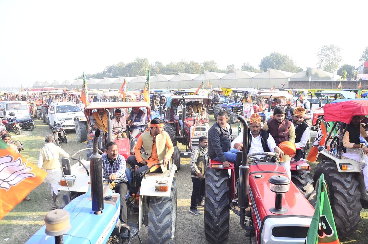 BJP government giving farmers their rights