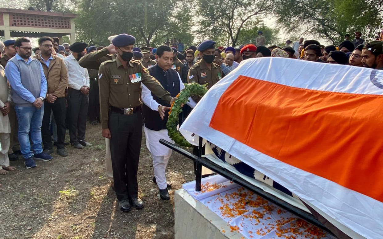 Indian Army jawan killed in road accident