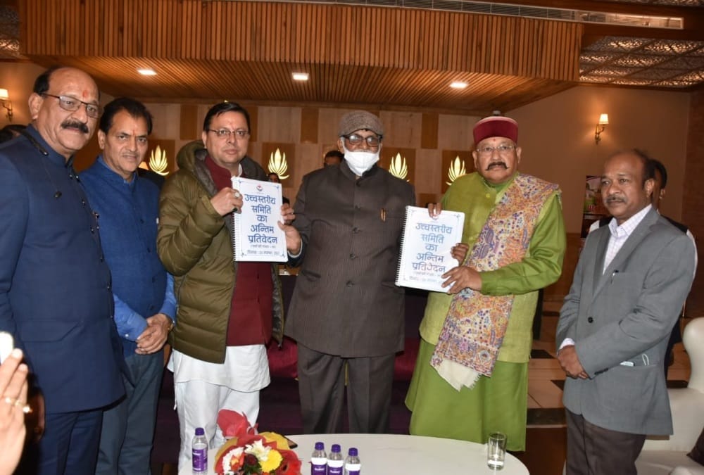 Chardham Devasthanam Board: Committee submitted report to CM Pushkar singh dhami