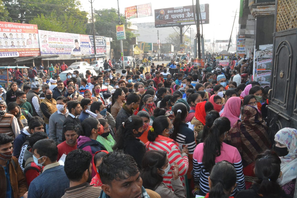 10 thousand candidates returned from 18 examination centers