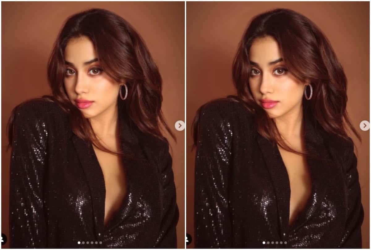 Janhvi Kapoor latest hot and gorgeous photos on instagram in black dress left fans jaw dropped