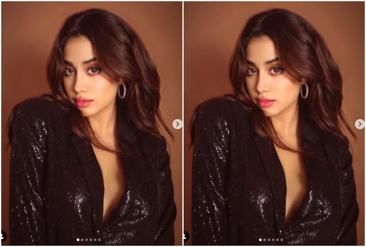 Janhvi Kapoor latest hot and gorgeous photos on instagram in black dress left fans jaw dropped