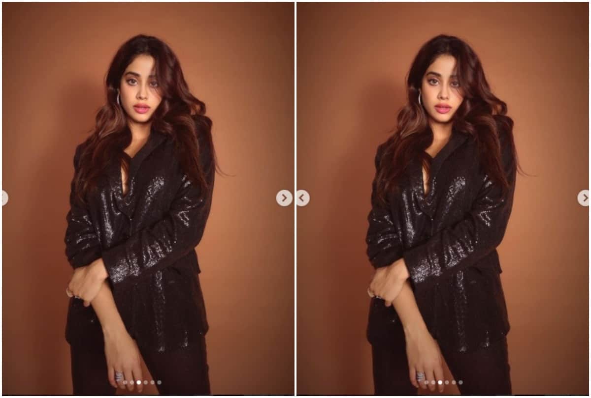 Janhvi Kapoor latest hot and gorgeous photos on instagram in black dress left fans jaw dropped