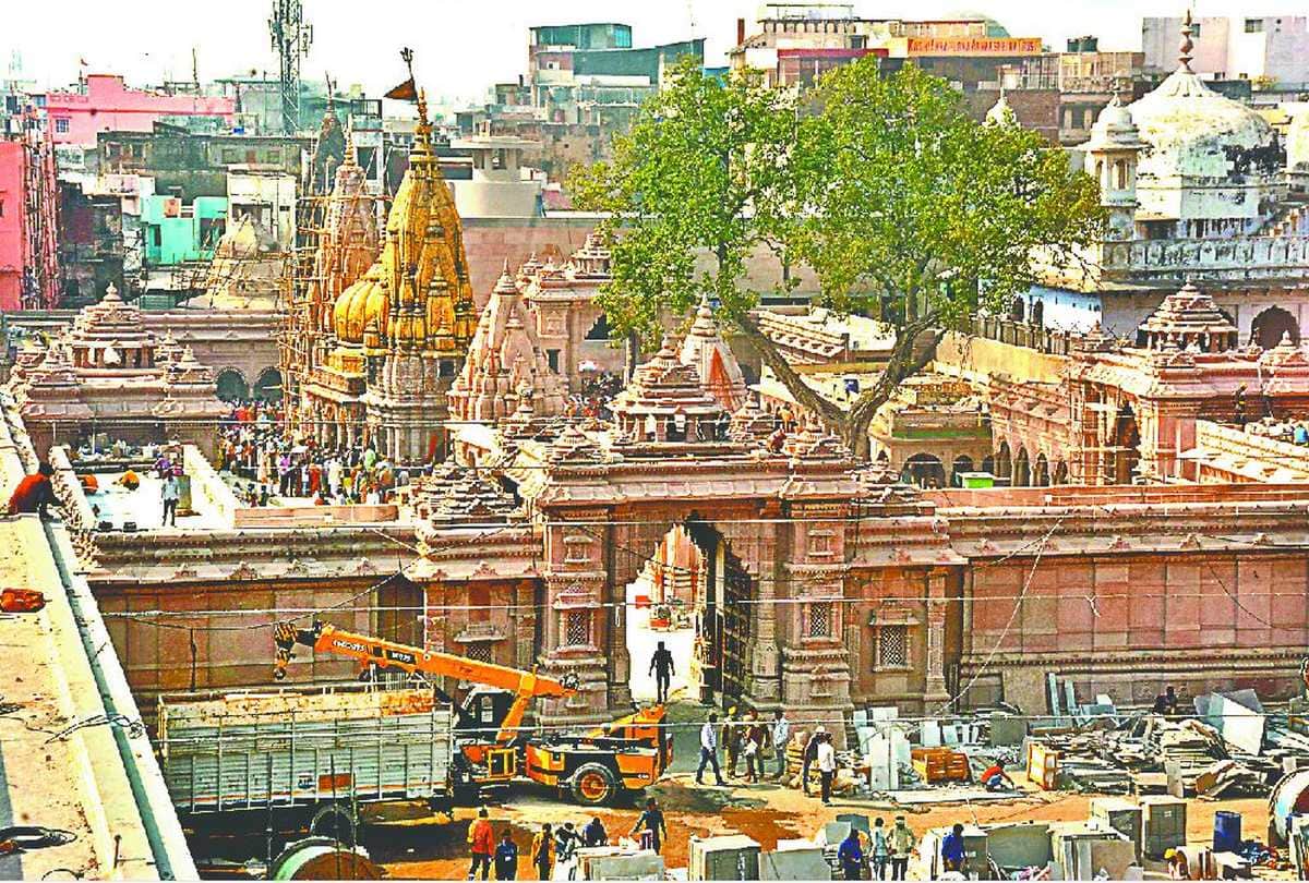 Year Ender 2021 Kashi Vishwanath Dham create new history work of second phase will be completed in RS 60 crores
