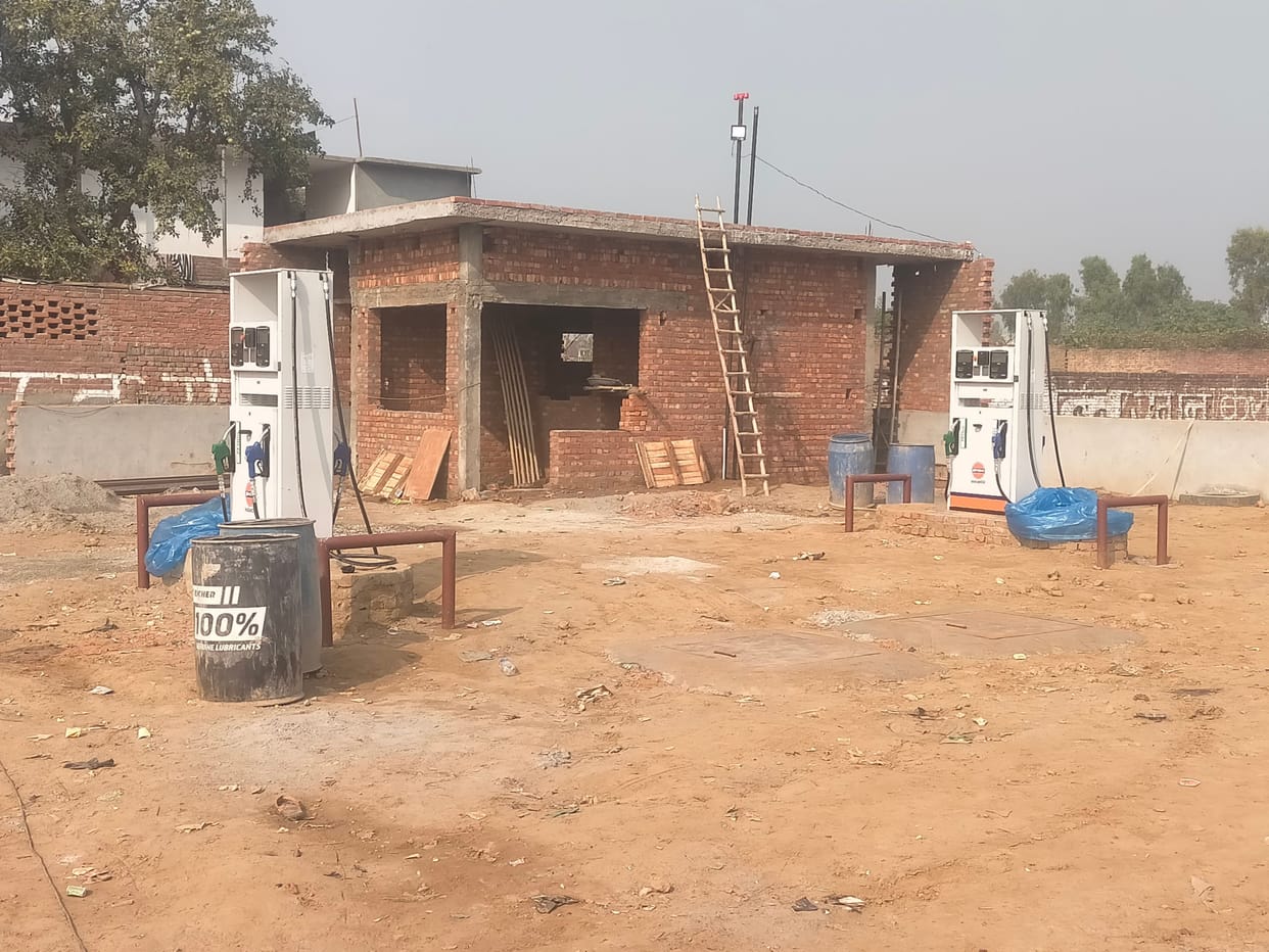 After waiting for 25 years, two petrol pumps are being installed in Kairana