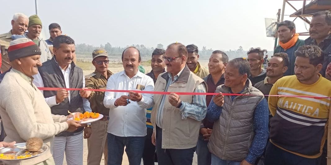 Mineral extraction started from Lalkuan Gate
