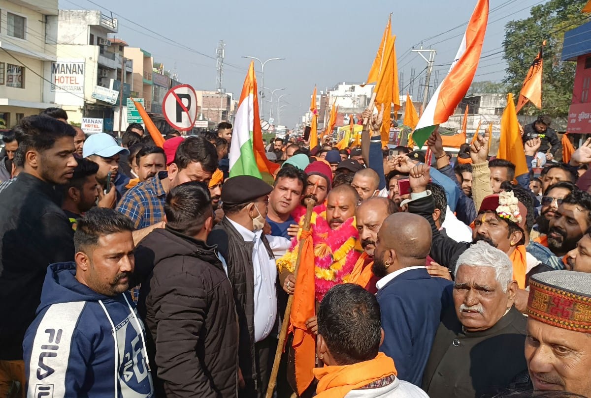 Himachal News: swaran samaj padyatra warm welcome in una himachal pradesh