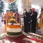 शांतिकुंज में पूजा करते राष्ट्रपति रामनाथ कोविंद