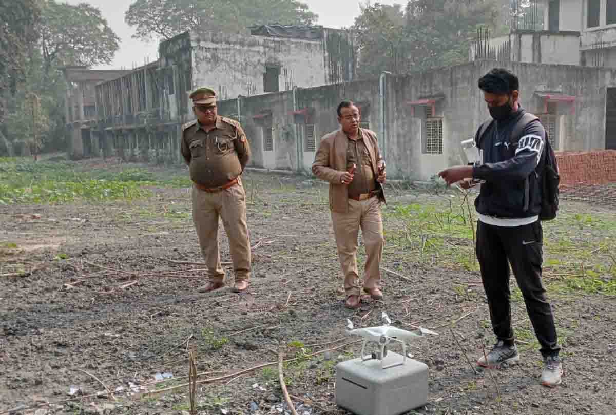 Leopard in college: Leopard again seen in VSSD, movement caught on camera