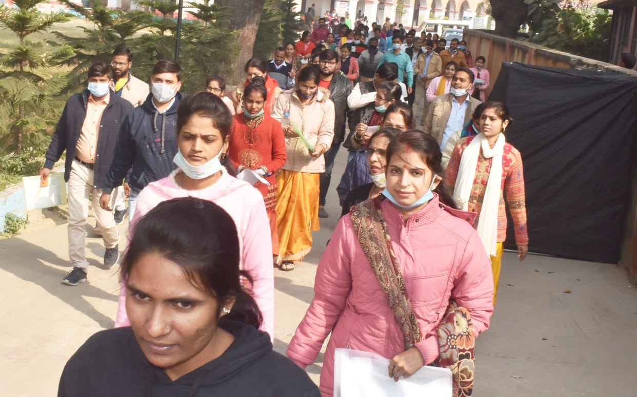fathepur news,TET: Candidates disappointed due to cancellation of exam