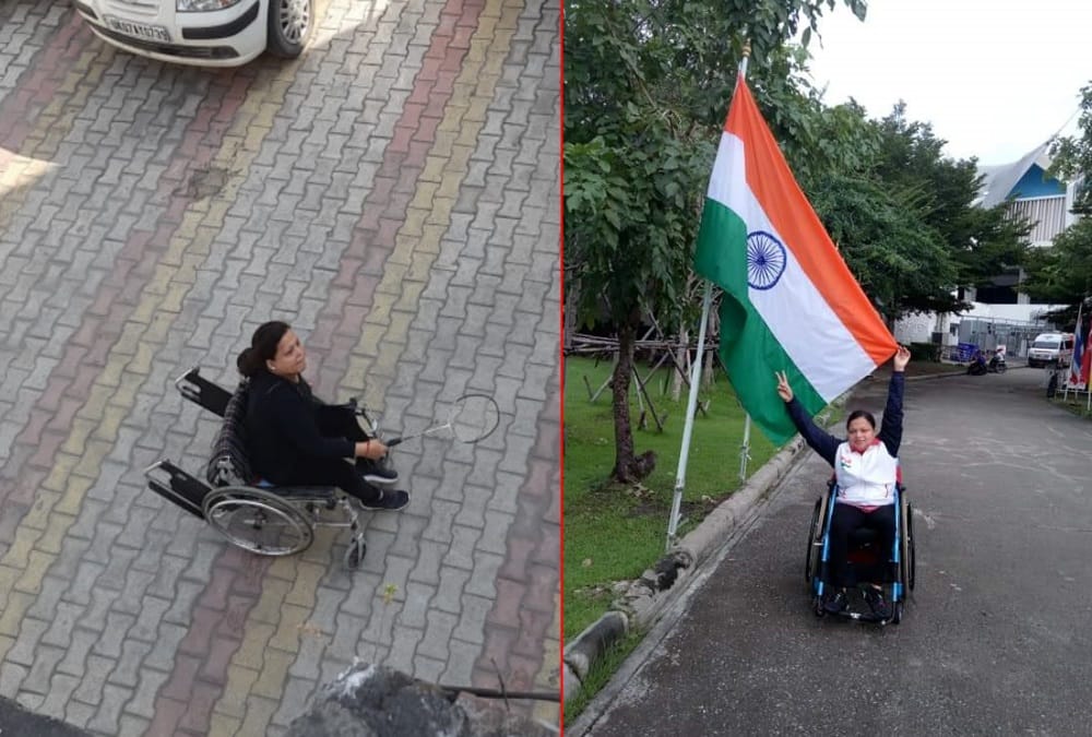 Rishikesh News: International Paralympic players  Doing practice on road Due to Government Negligence