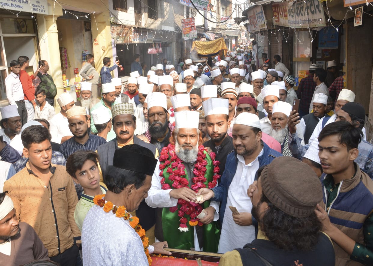 Sandal procession taken out on the last day of the Urs of Sufi Abrar Hasan Shah