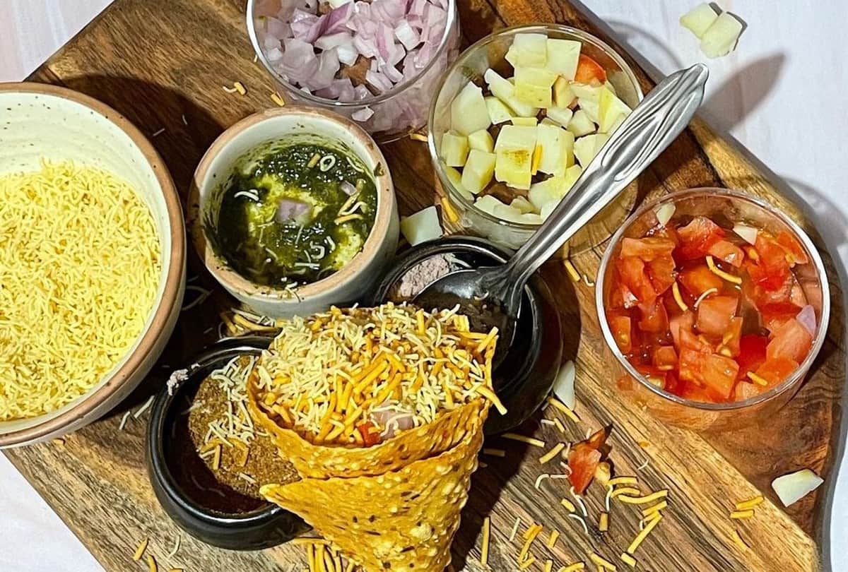 Healthy Food Recipes: How to make Papad Cone Recipe In Hindi