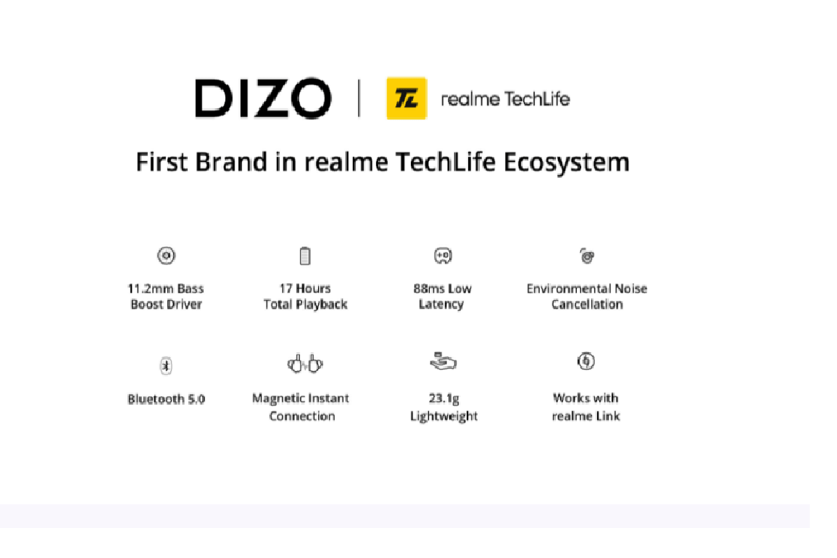 Dizo Wireless neckband