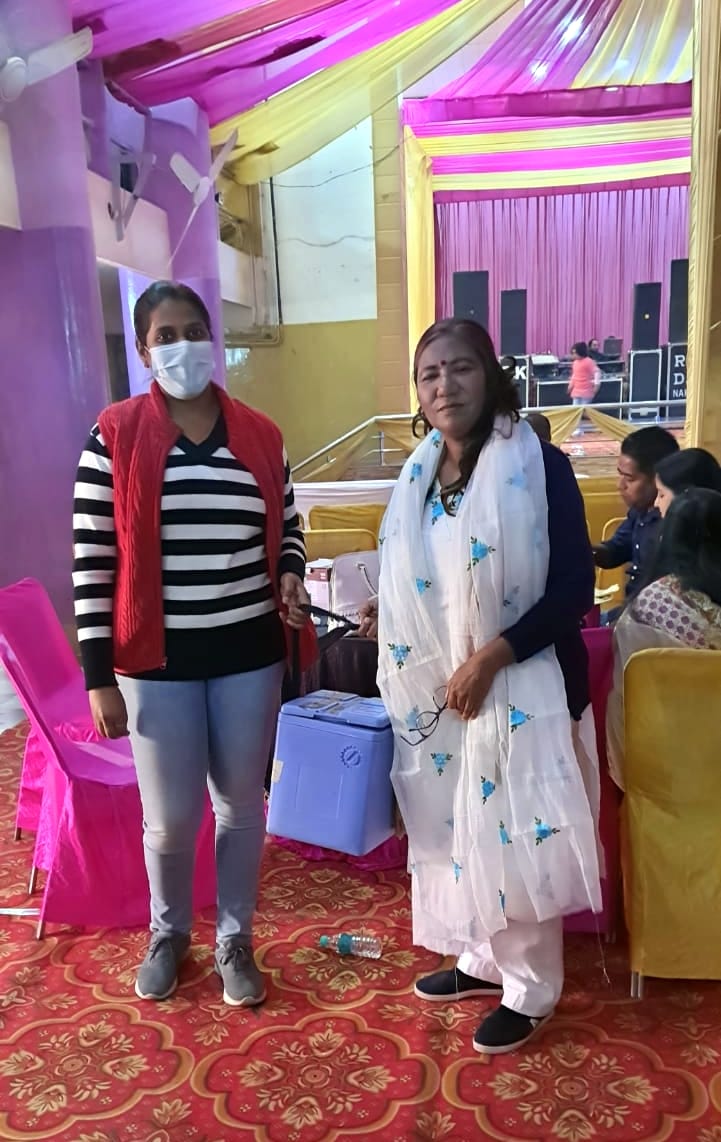 bmo dhageda came in marriage function for covid vaccination