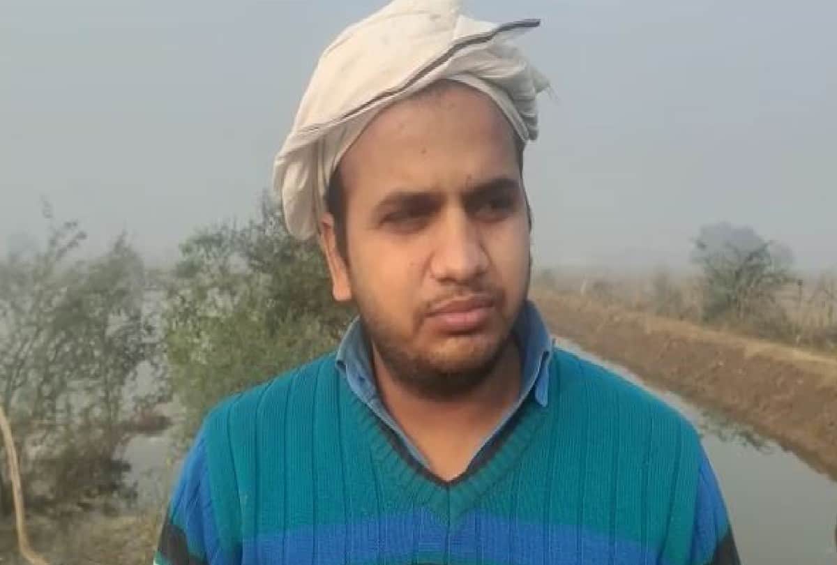 hundreds of bighas of crops submerged due to chambal canal break in agra