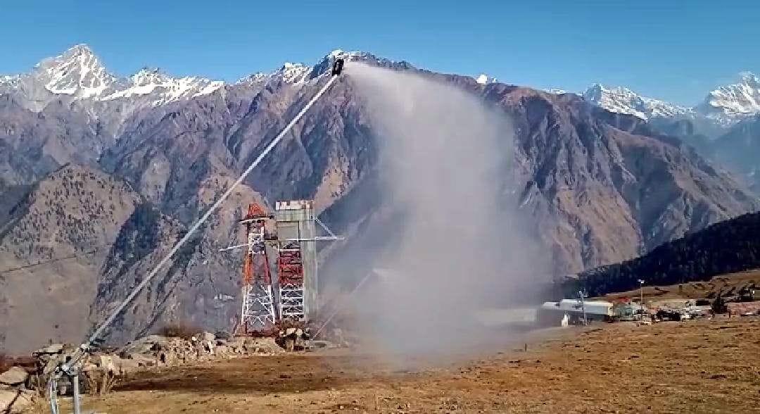 Winter Games preparations begin in Auli