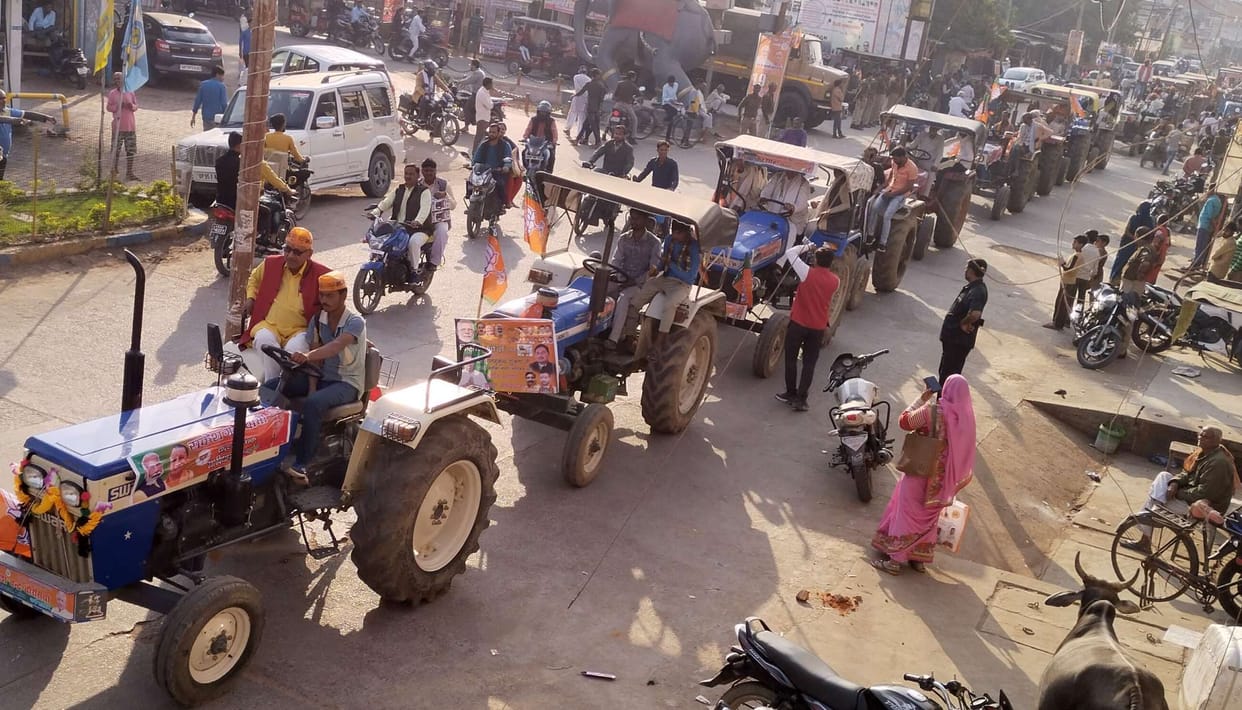 BJP gave the message of prosperity to the farmers