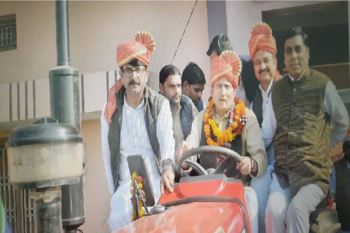 Saharanpur News: Minister Suresh Rana launched tractor-trolley of BJP Kisan Morcha