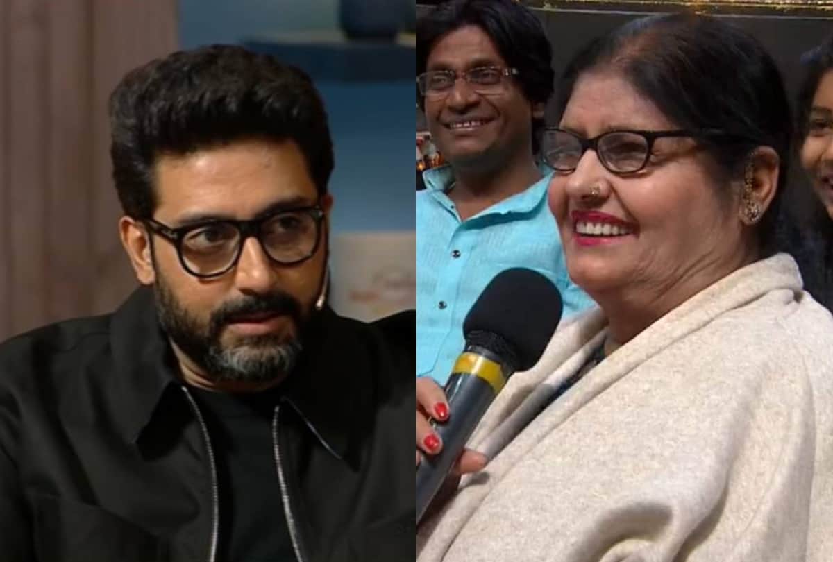 The Kapil Sharma Show Abhishek Bachchan touched the feet of Kapil Sharma mother and people praised him and said These are Bachchan family rites