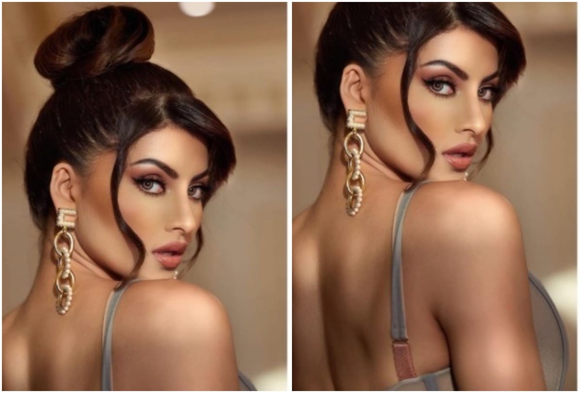 Urvashi Rautela shares hot pic in cream colour top and tight hairstyle fans goes crazy