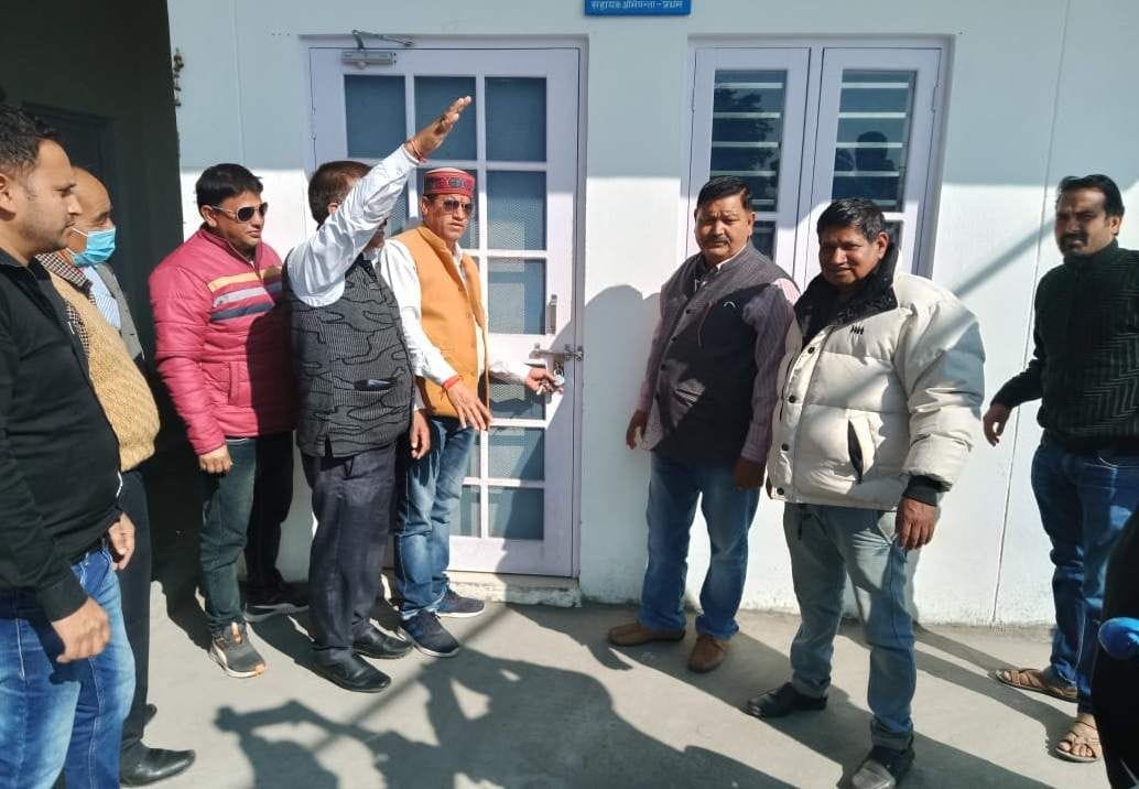 Irrigation Department's office locked