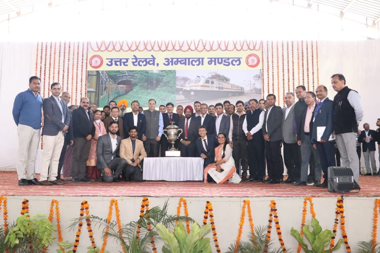4 officers, 281 employees were honored in the Rail Week celebrations