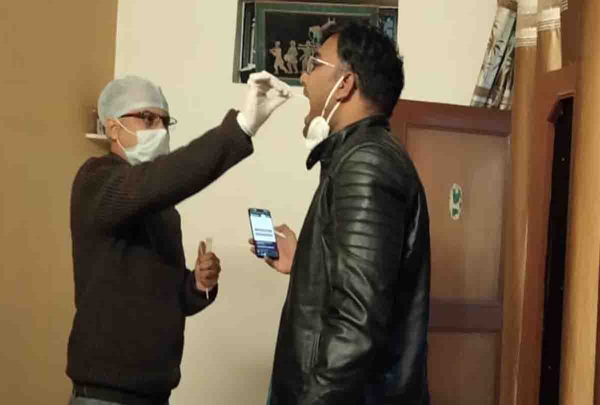 Corona test of youth who came to Unnao from Europe, home isolated